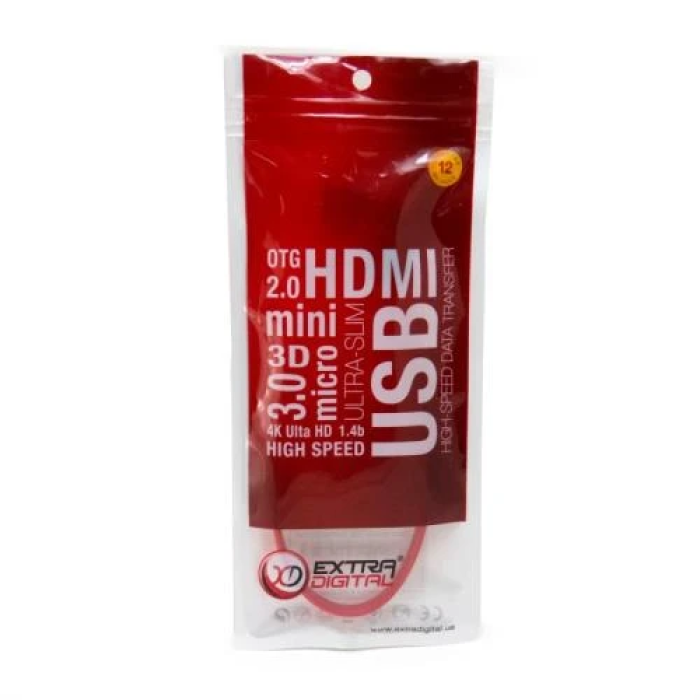 Кабель SATA Extradigital KBV1742 з кутовим роз’ємом, 30 см