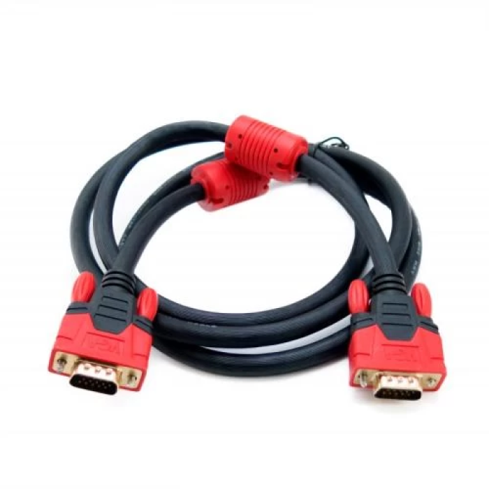 Відеокабель VGA Extradigital M-M, 1,5 м, чорний