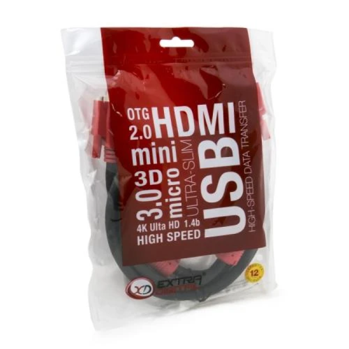 Відеокабель VGA Extradigital M-M, 1,5 м, чорний