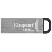 Флеш-накопичувач USB (USB-флешка) Kingston DataTraveler Kyson 128 ГБ, Silver