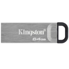 Флешка USB (USB-накопичувач) Kingston DataTraveler Kyson 64 ГБ, срібляста