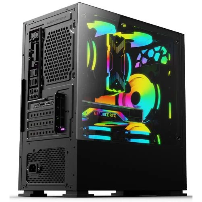 Корпус 2E Gaming CALLEO Black для компактної ігрової збірки