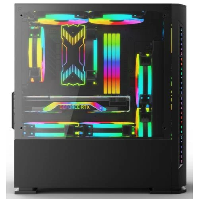 Корпус 2E Gaming CALLEO Black для компактної ігрової збірки