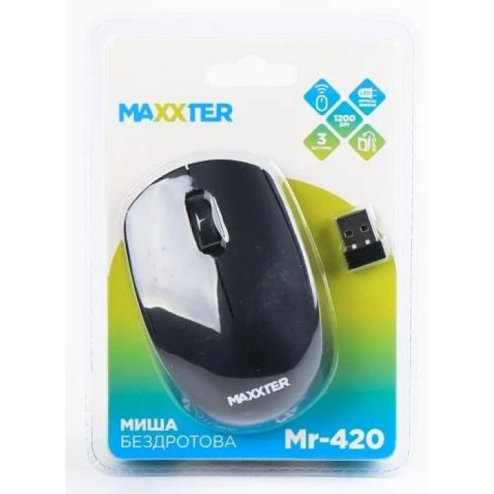 Бездротова миша Maxxter MR-420 для точного керування