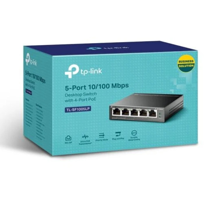 Мережевий комутатор TP-Link TL-SF1005LP на 5 портів