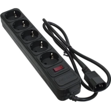 Мережевий фільтр (фільтр для ДБЖ) Patron SP-1053U 5 розеток, 1 м, 10 А, 2,2 кВт