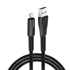 Кабель USB для iPhone (кабель Lightning) ColorWay CW-CBUL035-BK 1 м, 2,4 А, чорний