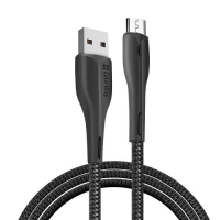 Кабель USB — microUSB (перехідник) ColorWay CW-CBUM034-BK 1 м, 2.4A, чорний