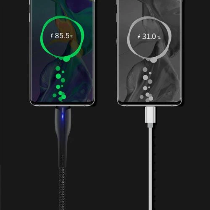 Кабель-перехідник ColorWay USB — microUSB, 1 м, 2.4A, чорний