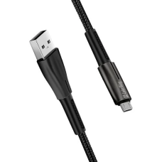 Кабель USB (шнур microUSB) ColorWay CW-CBUM035-BK 1 м, чорний
