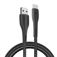 Кабель USB Type-C (USB A — USB-C) ColorWay CW-CBUC034-BK 1 м, 2,4 А, чорний