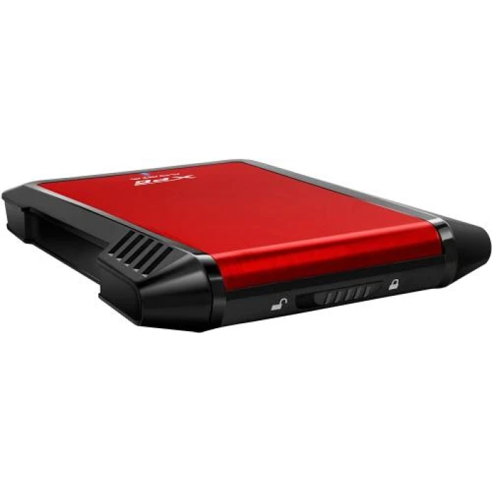 Зовнішній корпус ADATA EX500 для SSD/HDD 2,5" — червоний