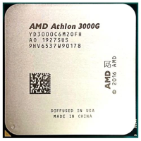 Процесор (CPU) AMD Athlon 3000G AM4, 2 ядра, 3,5 ГГц, Radeon Vega 3
