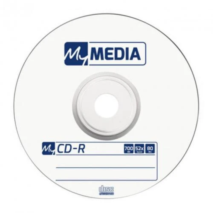 Записувані CD-R MyMedia 700 МБ, упаковка 50 шт.