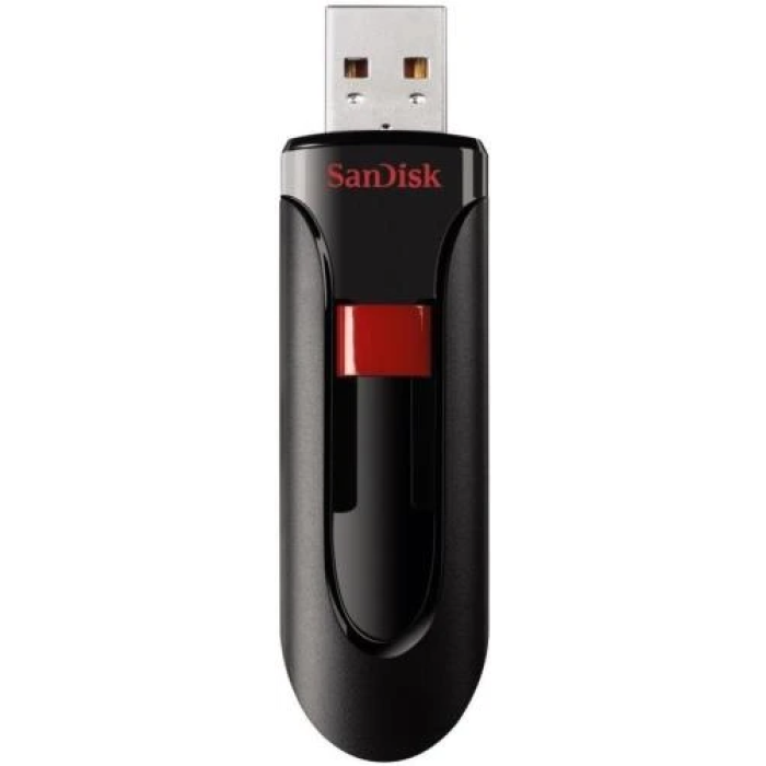 USB-флешка SanDisk Cruzer Glide 64 ГБ із корпусом-слайдером