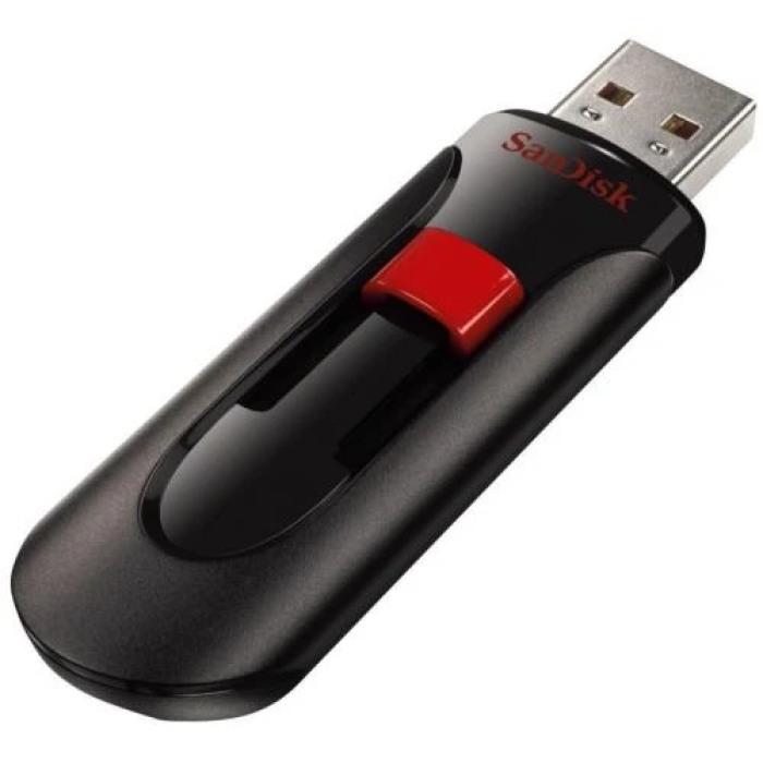 USB-флешка SanDisk Cruzer Glide 64 ГБ із корпусом-слайдером