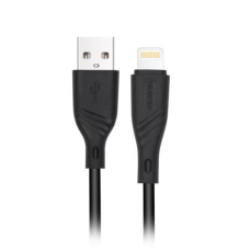Кабель USB A — Lightning (шнур USB для iPhone) Maxxter UB-L-USB-02-1M 1 м, чорний