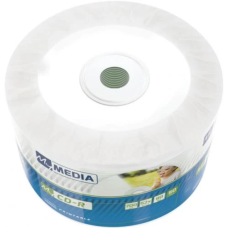 Диск CD-R (компакт-диск) MyMedia 700 МБ, 52x, Printable, 50 шт.
