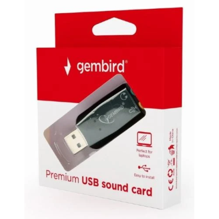 Зовнішня звукова карта Gembird SC-USB2.0-01 з підтримкою 5.1