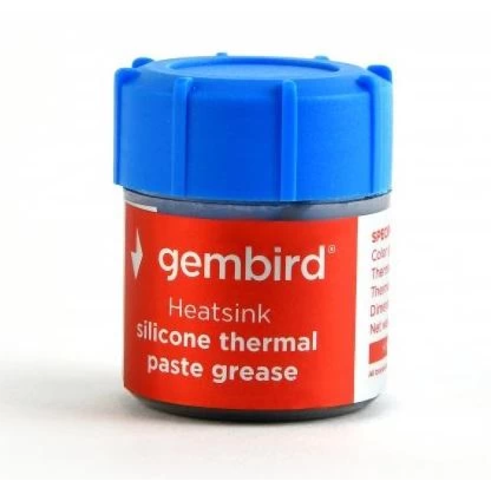 Термопаста Gembird TG-G15-02 — 15 г для ПК і ноутбуків