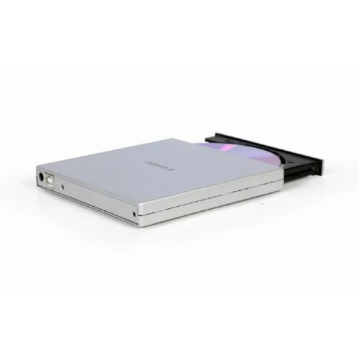 Зовнішній оптичний DVD-привід Gembird DVD-USB-02-SV