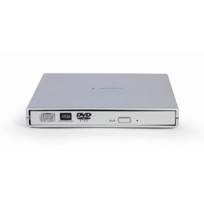 Зовнішній оптичний DVD-привід Gembird DVD-USB-02-SV