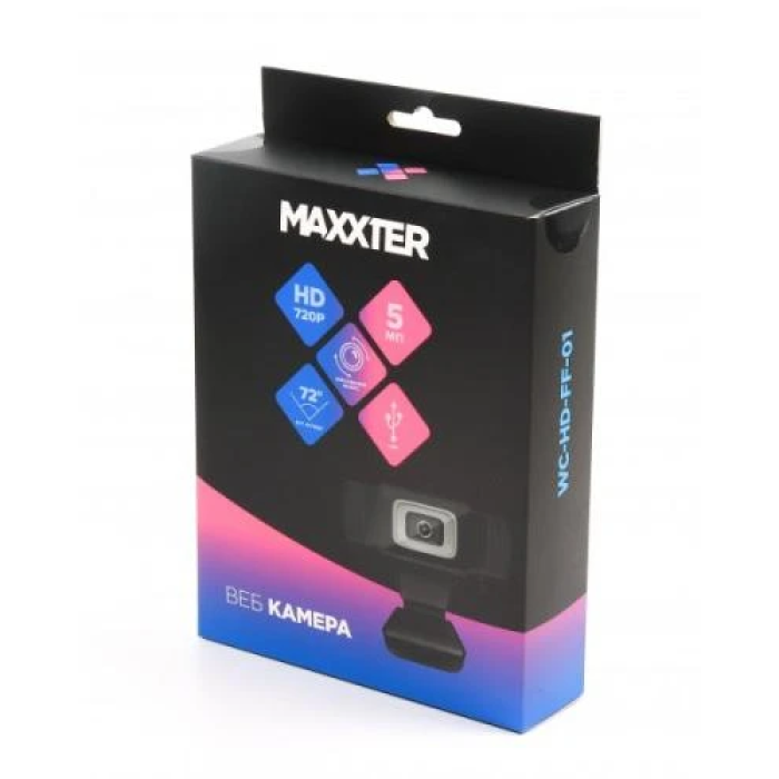 Веб-камера Maxxter WC-HD-FF-01 для відеоспілкування