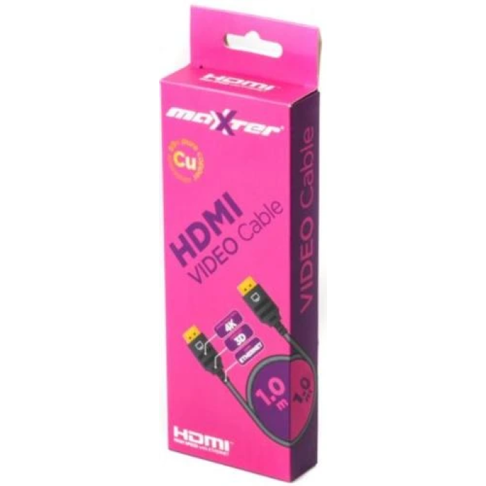 HDMI-кабель Maxxter V1.4 довжиною 1 м