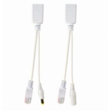PoE адаптер (PoE-перехідник) Cablexpert PP12-POE-0.15M-W 0,15 м, білий