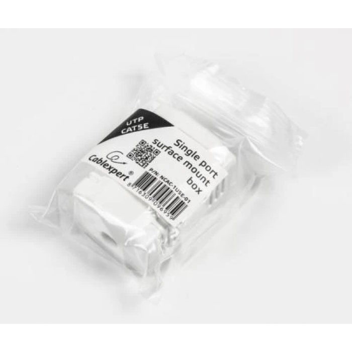 Мережева розетка RJ45 Cablexpert на 1 порт