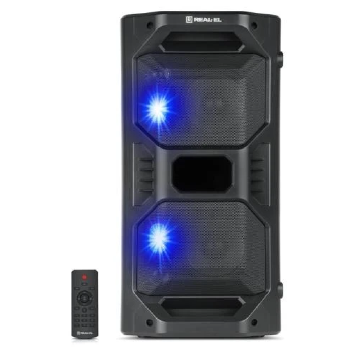 Портативна колонка REAL-EL X-757 з Bluetooth і FM-радіо