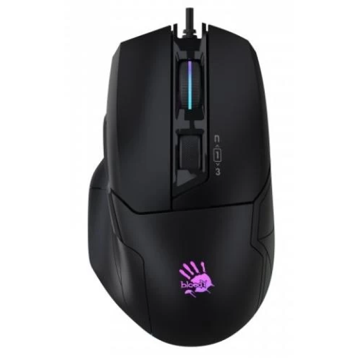 Ігрова миша Bloody W70 Max Stone Black на 11 кнопок