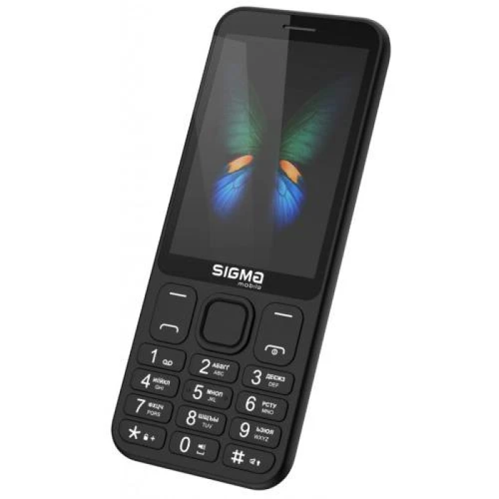 Кнопковий телефон Sigma mobile X-style 351 Lider чорний