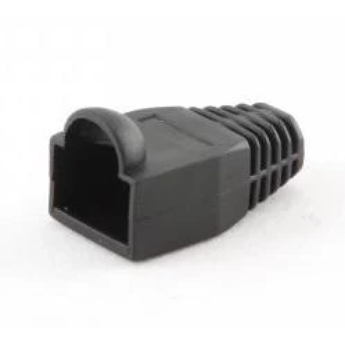 Ізолюючі ковпачки RJ45 Cablexpert, чорні, 100 шт