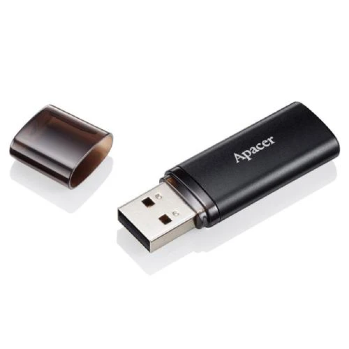 USB-флешка Apacer AH25B на 64 ГБ, чорна