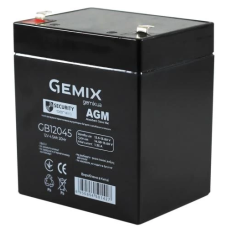 Акумулятор для ДБЖ (акумуляторна батарея) Gemix GB12045 12 В, 4,5 А·год