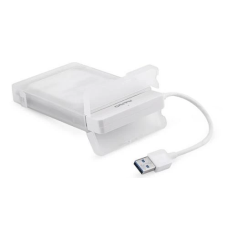Зовнішня кишеня для SSD/HDD (контейнер для накопичувача) Maiwo K104-U3S USB 3.0, біла