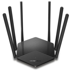 Роутер Mercusys MR50G Wi-Fi 802.11b/g/n/aс, 1900Mb, 2 LAN 10/100/1000Mb, режим точки доступу, швидке налаштування безпеки