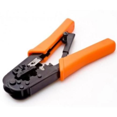 Кліщі обтискні для RJ45 і RJ12 (кримпер) Kingda KD-T568B з храповиком