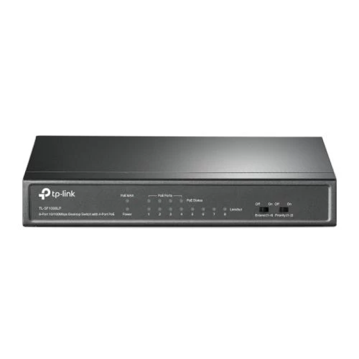Комутатор TP-Link TL-SF1008LP з 8 портами та 4 PoE