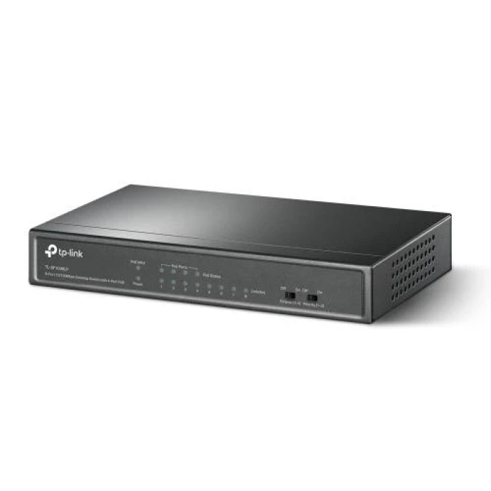 Комутатор TP-Link TL-SF1008LP з 8 портами та 4 PoE