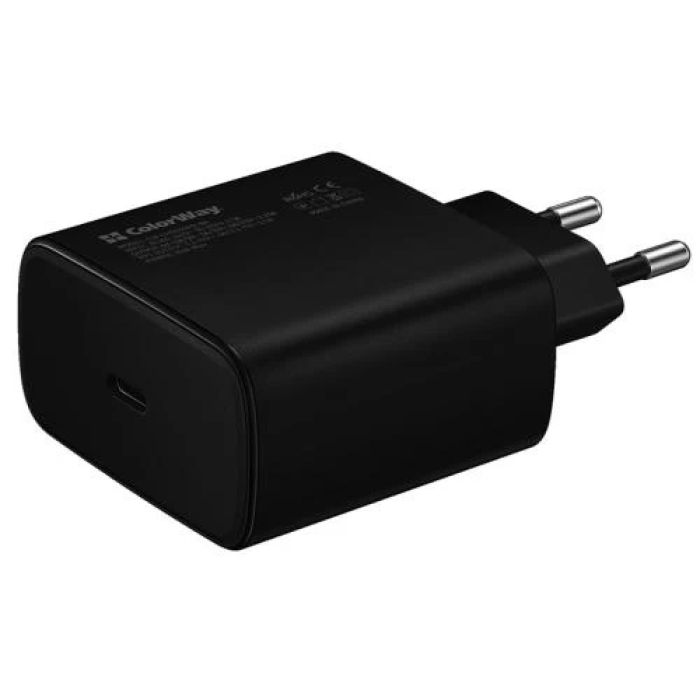 Зарядний пристрій ColorWay Power Delivery 45W з USB-C