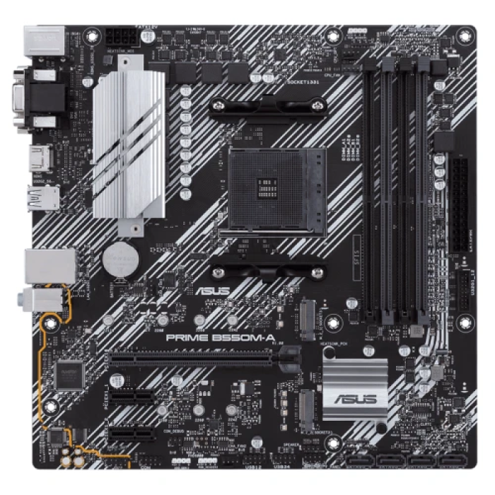 Материнська плата Asus PRIME B550M-A/CSM Micro ATX для AM4