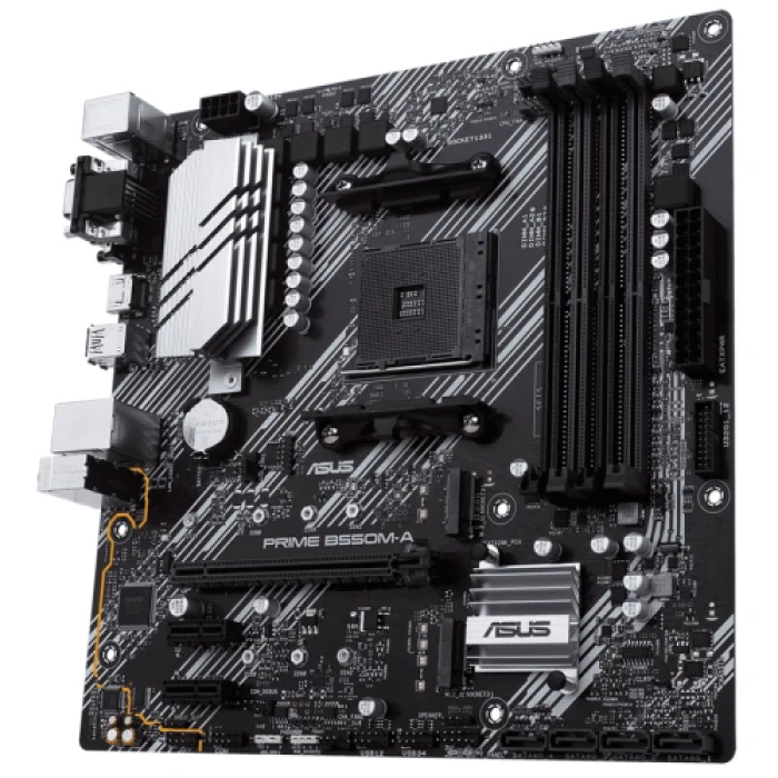 Материнська плата Asus PRIME B550M-A/CSM Micro ATX для AM4