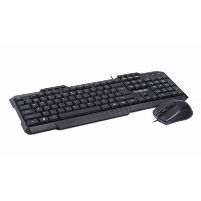 Комплект клавіатури та миші Maxxter KMS-CM-02-UA з USB