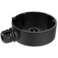 Розподільча коробка (монтажна коробка) Hikvision DS-1280ZJ-DM18 чорна, Ø111 мм