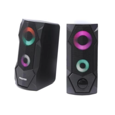 Комп'ютерні колонки (акустична система) Maxxter CSP-U002RGB 2 x 3 Вт, RGB