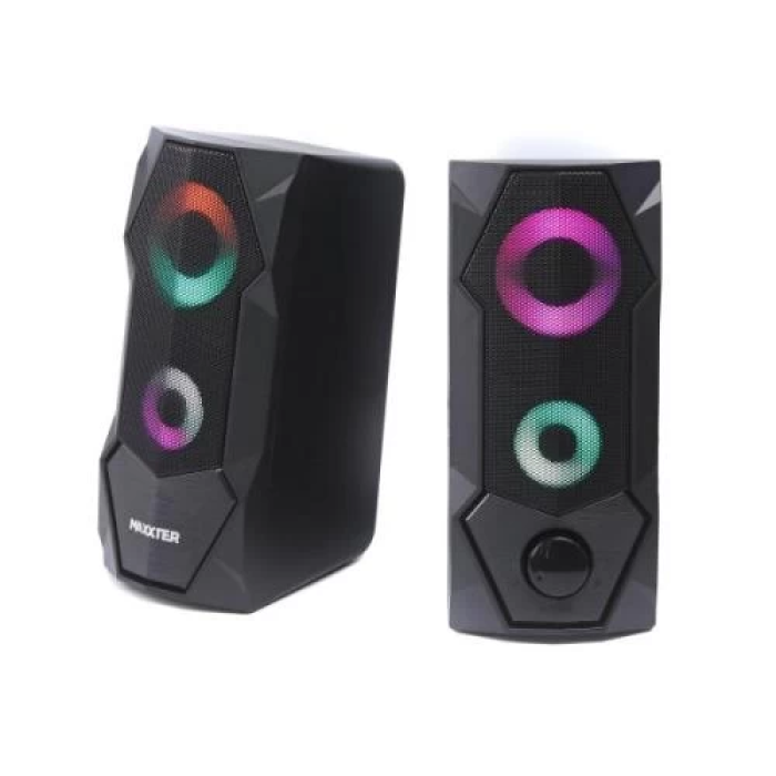Комп’ютерні колонки Maxxter CSP-U002RGB з RGB-підсвічуванням