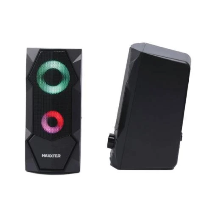 Комп’ютерні колонки Maxxter CSP-U002RGB з RGB-підсвічуванням
