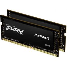 Оперативна пам’ять SO-DIMM (пам’ять для ноутбука) Kingston Fury Impact KF432S20IBK2/16 DDR4 16 ГБ